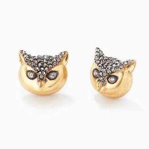Stella & Dot Owl Earrings (Studs)